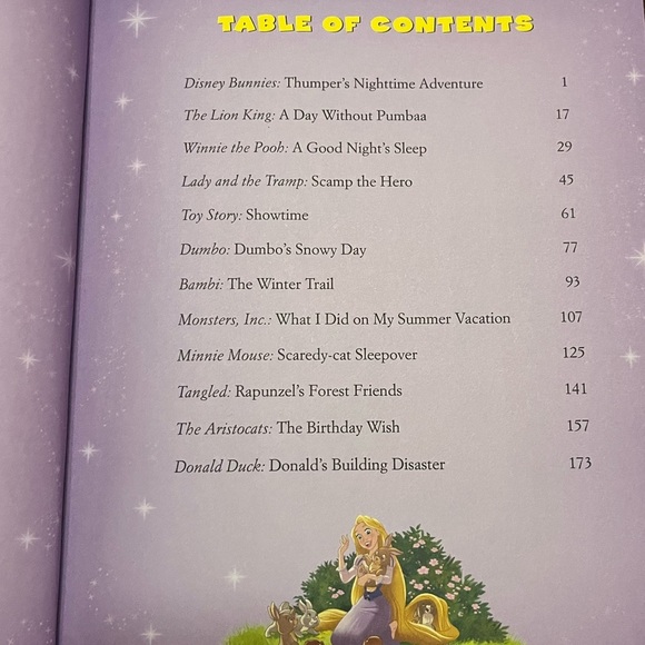 Disney 5 Minute Snuggle Stories Children's Picture Reading Book - Picture 4 of 5